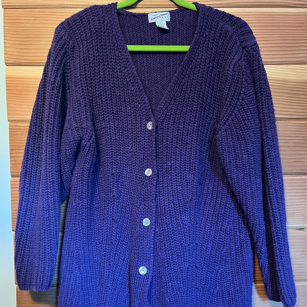 Vintage Express cardigan